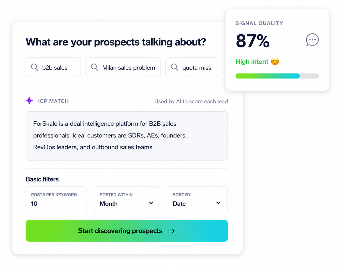 Prospect discovery